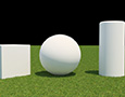 Grass with 3ds max and V-Ray for flat grounds